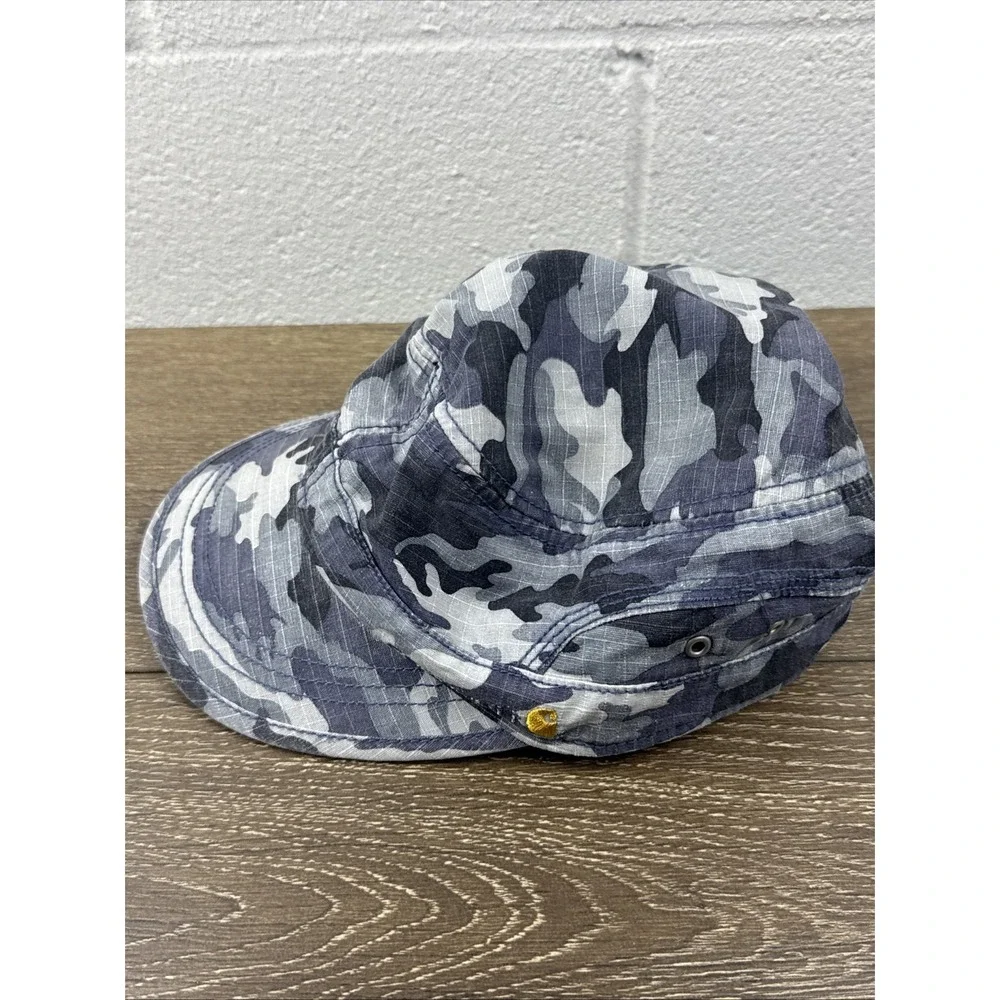 Carhartt Womens‎ El Paso Camo Military Cap Deep Blue Vented Camo